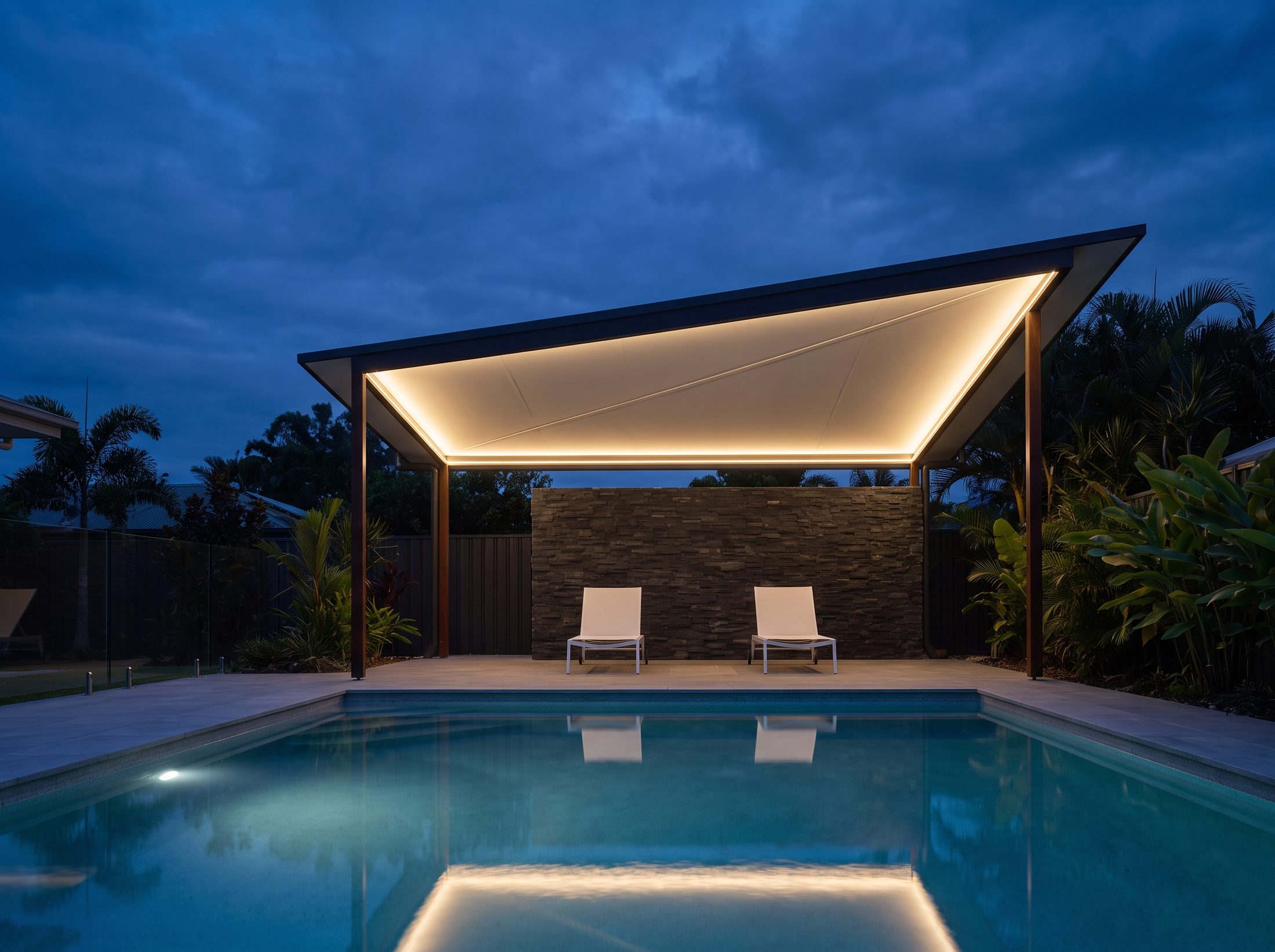 Pool pavilion